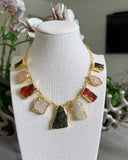 RAW MULTISTONE CHOKER
