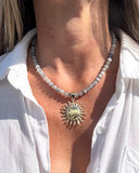 SUNBEAM GEM NECKLACE