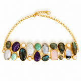 MULTI GEMSTONE CHOKER