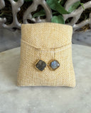 PETITE STONE EARRINGS