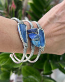 KYANITE CUFF SILVER