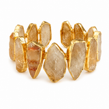 RAW CITRINE STATEMENT CUFF