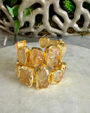 CITRINE QUARTZ STATEMENT CUFF