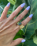 KYANITE & CITRINE RING