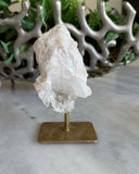 CRYSTAL QUARTZ ON STAND