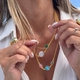 GEM LAYER NECKLACE