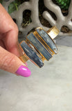 RAW KYANITE CRYSTAL CUFF