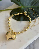 BIG HEART GOLD CHOKER EXTENDED