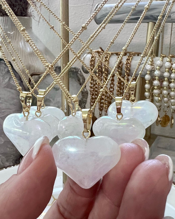 HEARTS ANGEL AURA NECKLACES