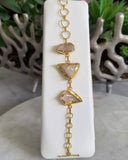 RAW PINK QUARTZ BRACELETS