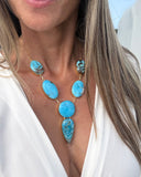 TURQUOISE STATEMENT NECKLACE