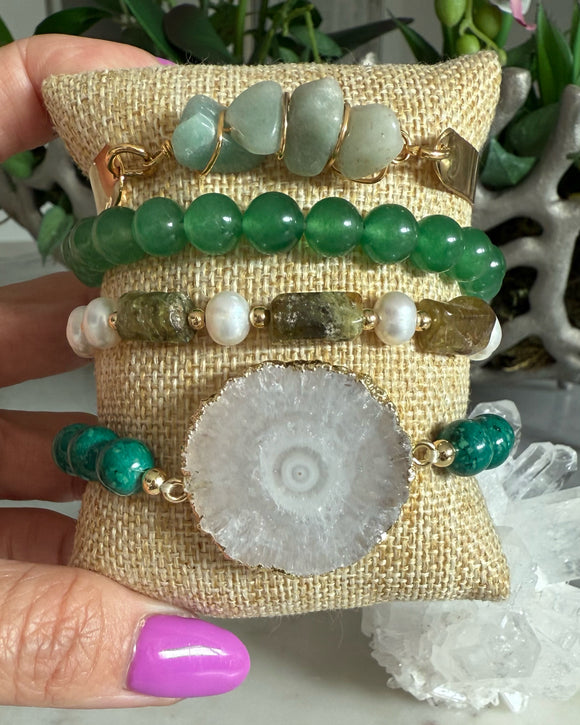 BRACELET STACK GREEN ENERGY