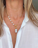 GOLDEN BAROQUE PEARL