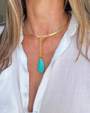 AMAZONITE CHOKER