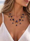 AMETHYST CASCADE CHOKER