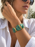 MALACHITE STATEMENT CUFF
