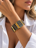 RAW TIGER EYE CUFF