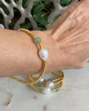 PEARL & AVENTURINE BRACELET