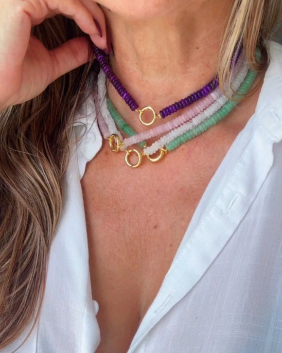 GEMSTONE CHOKER