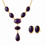 AMETHYST NECKLACE SET
