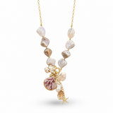 MARINA PEARL STATEMENT NECKLACE