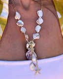 MARINA PEARL STATEMENT NECKLACE