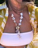 MARINA PEARL STATEMENT NECKLACE