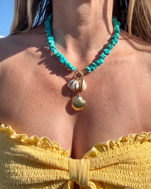 TURQUOISE SHELL CHKR
