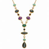 MULTISTONE STATEMENT NECKLACES