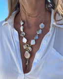 MARINA PEARL STATEMENT NECKLACE