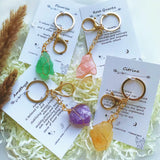QUARTZ KEYCHAIN