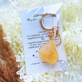 QUARTZ KEYCHAIN
