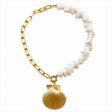 CONCHA MOONSTONE CHOKER