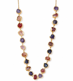 MULTISTONE  LONG NECKLACE