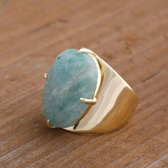 AMAZONITE RING