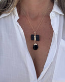 TOURMALINE & ONIX CHAIN