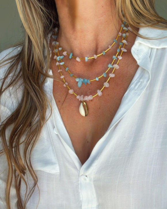 LAYER AQUA & ROSE