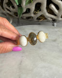 LABRADORITE & MOONSTONE CUFF