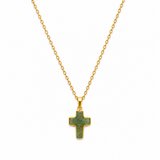 BRASS CROSS CHAIN