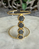FOUR STONE CRYSTAL CUFF