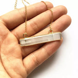 SELENITE NECKLACE