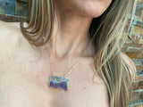 AMETHYST RAW NECKLACE