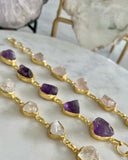 RAW STONE BRACELETS