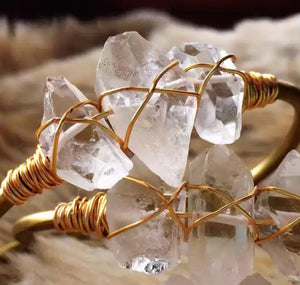 TRIO CRYSTAL CUFF